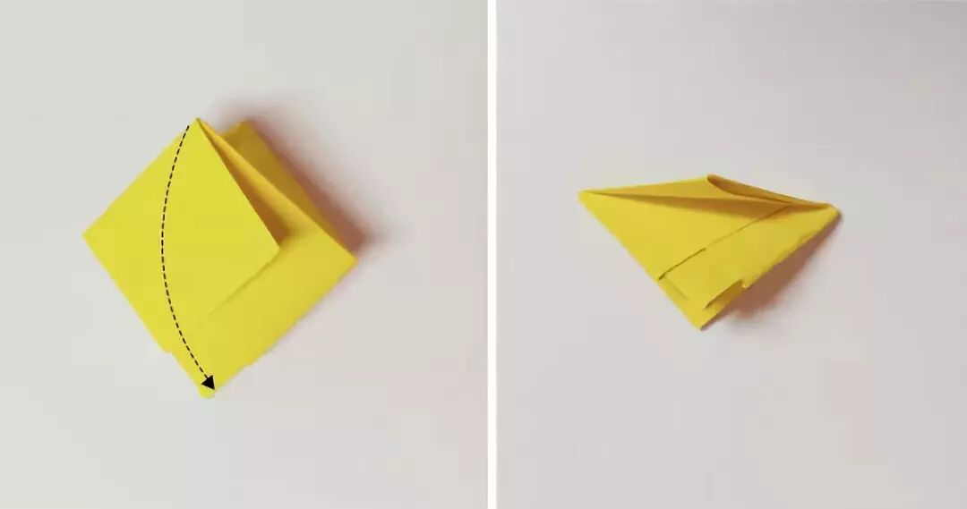 Pull sides outward again