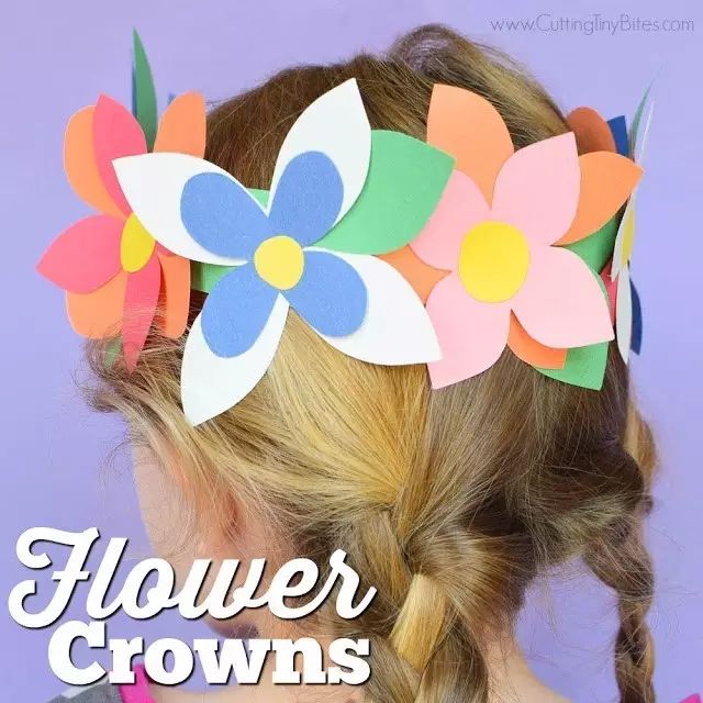Complete flower crown