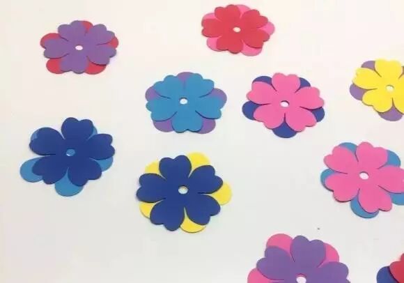 Cut and stack flowers