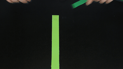 Fix strips at right angle