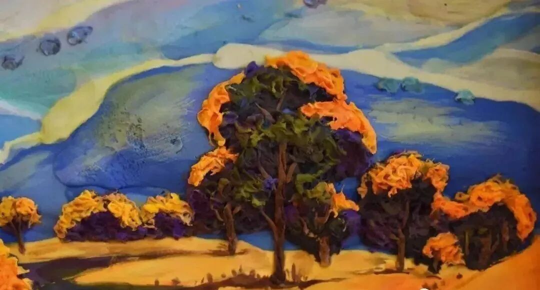 Clay Relief Painting