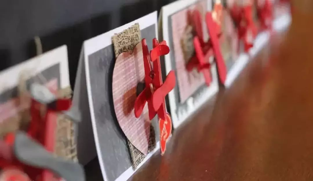 The appearance of the completed model airplane