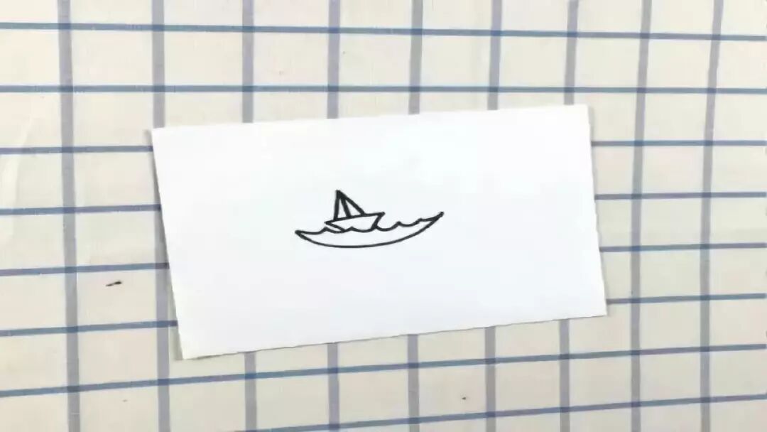 Draw a sailboat