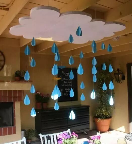 Rain Drop Hanging Decoration DIY 1