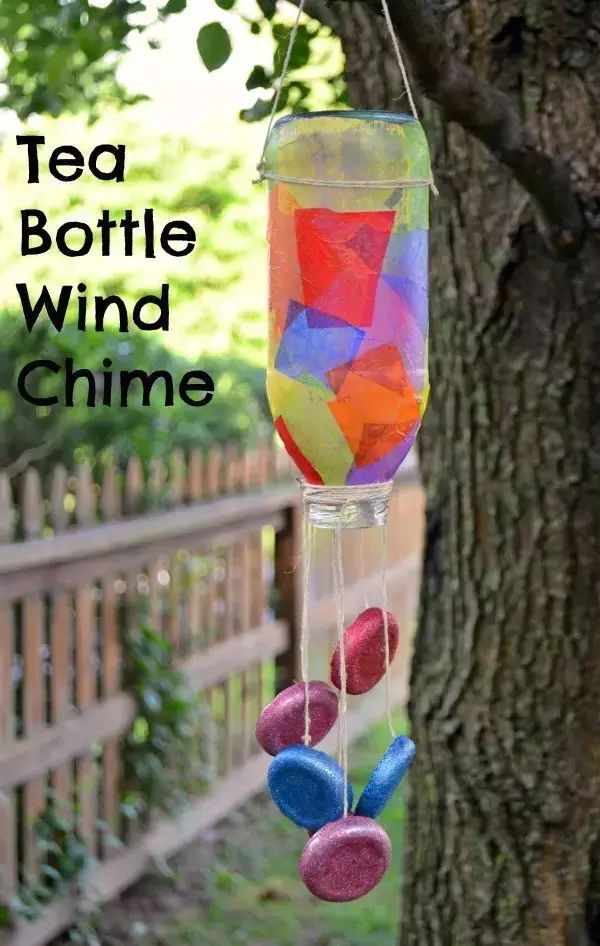 This interesting wind chime is finished.