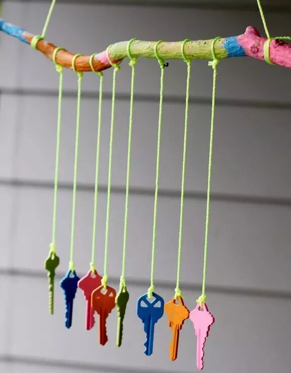 Old Key Wind Chime