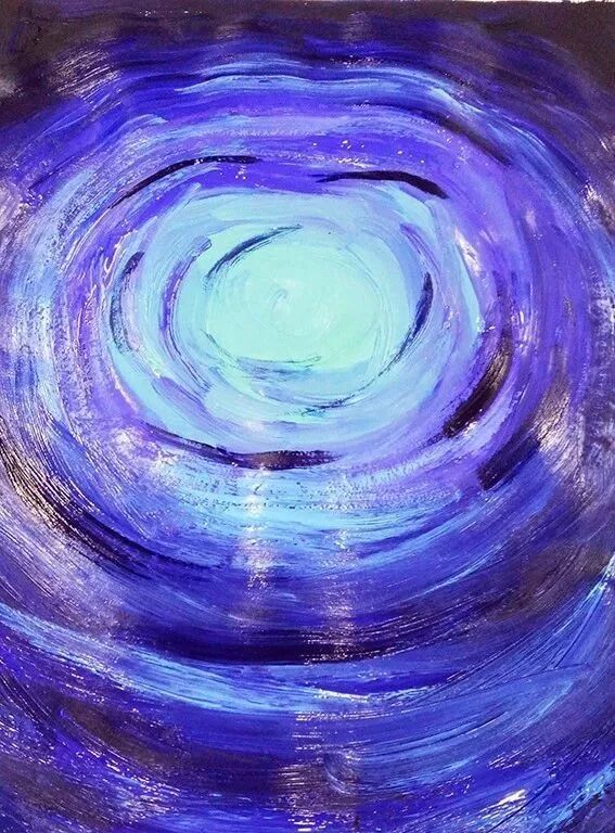 Step 2 of drawing a spaceship background