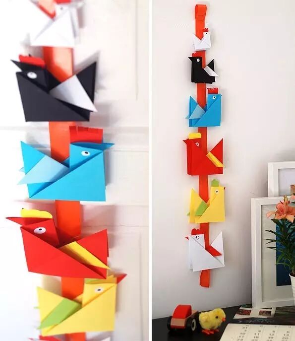 Origami Chick Decoration