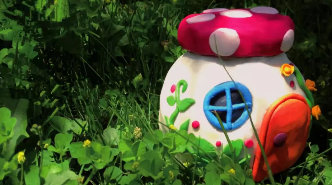 Decorated Mushroom House