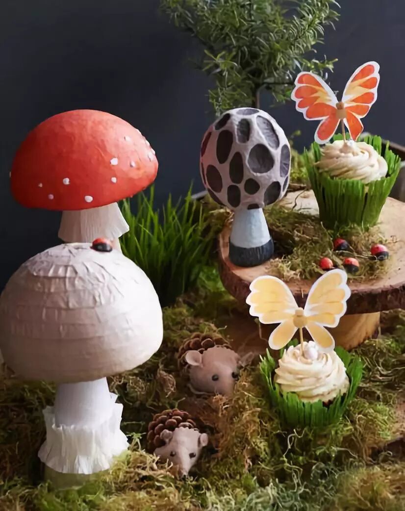 A cute little mushroom model